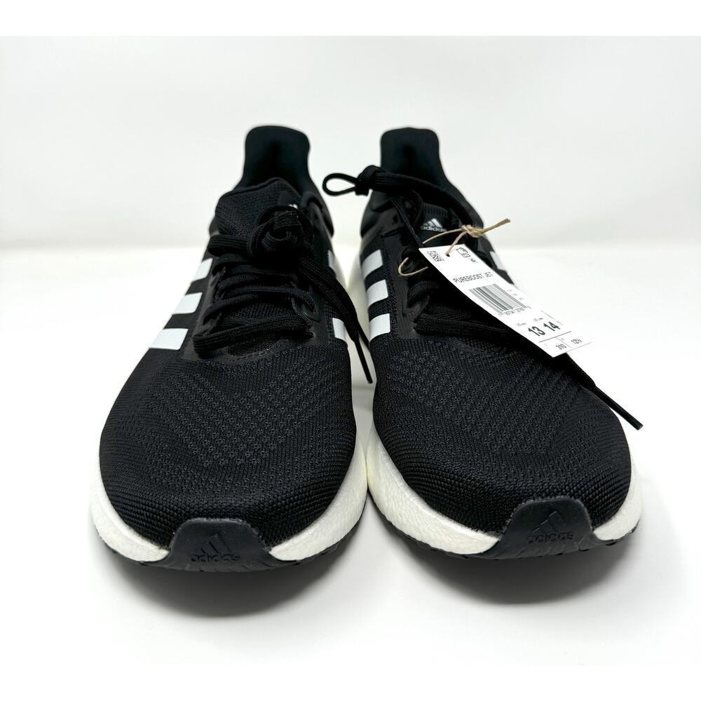 Adidas Men Shoes Pureboost 22 , Black/White/Carbon, Size 13 - Picture 2 of 7